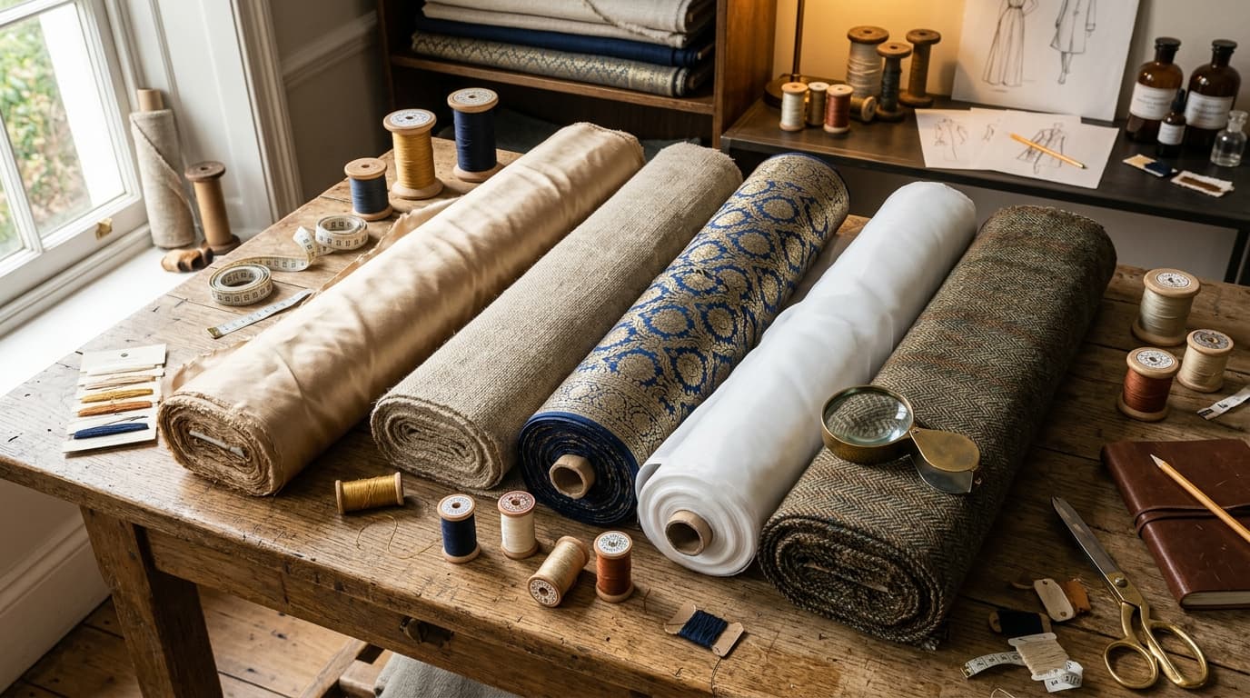 Textile Science for Fashion Designers: Understanding Weaves, Fibers, and Fabric Falls